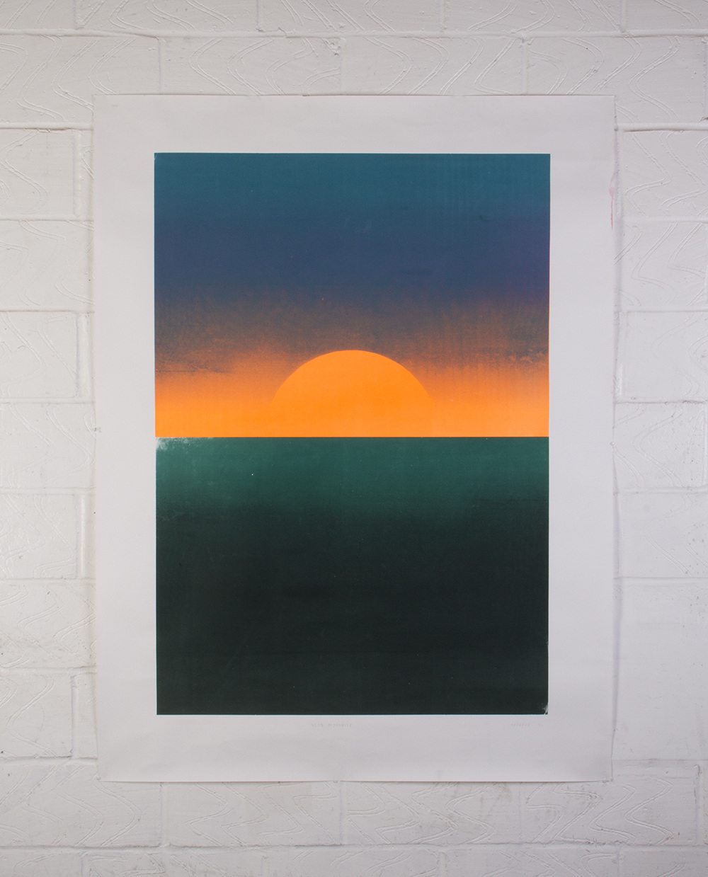 Neon Moonrise